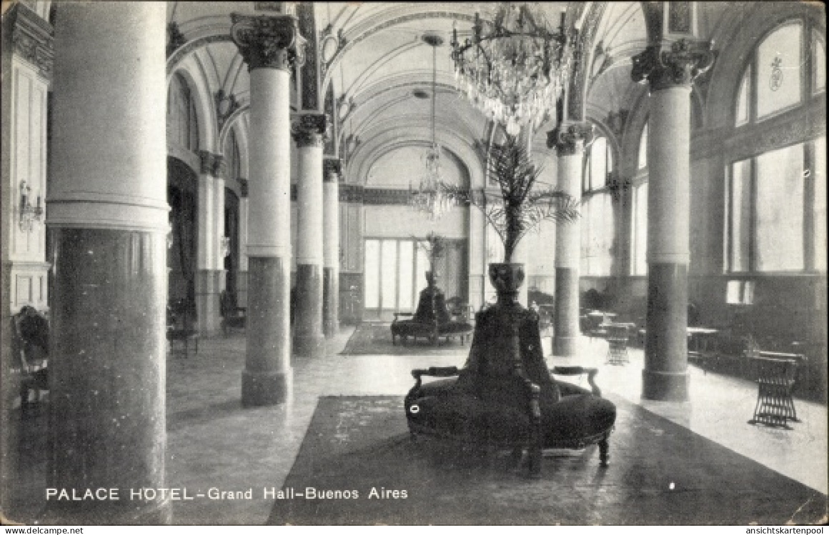 CPA Buenos Aires Argentinien, Palace Hotel, Grand Hall - Argentina