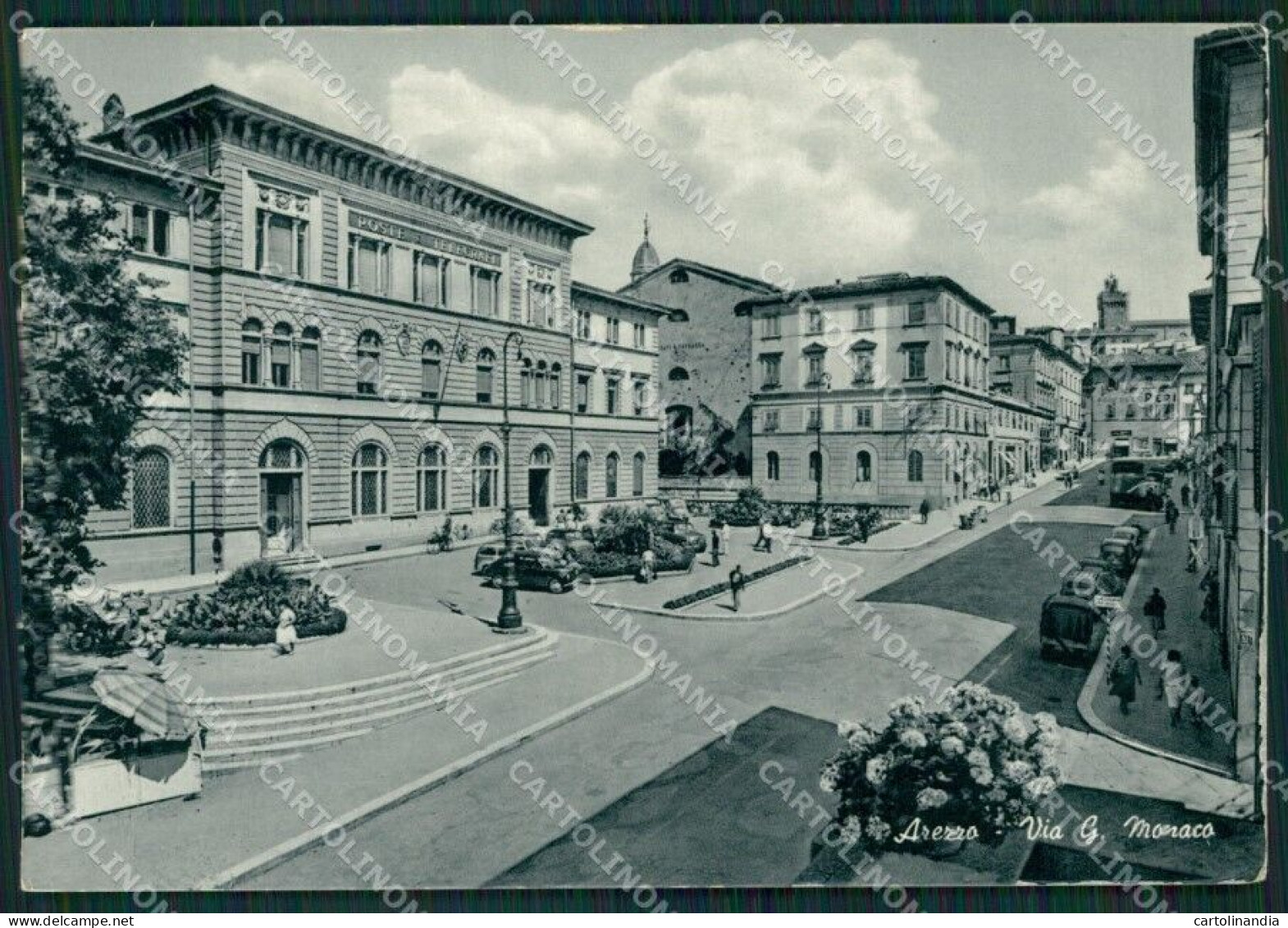 Arezzo Città PIEGHE Foto FG Cartolina ZK5549 - Arezzo