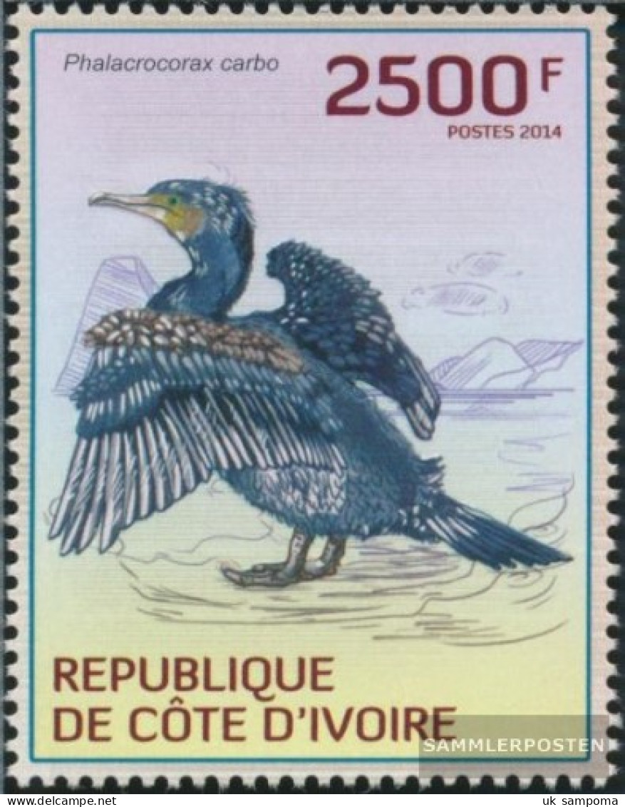 The Ivory Coast 1543 (complete Issue) Unmounted Mint / Never Hinged 2014 Waterbirds - Côte D'Ivoire (1960-...)