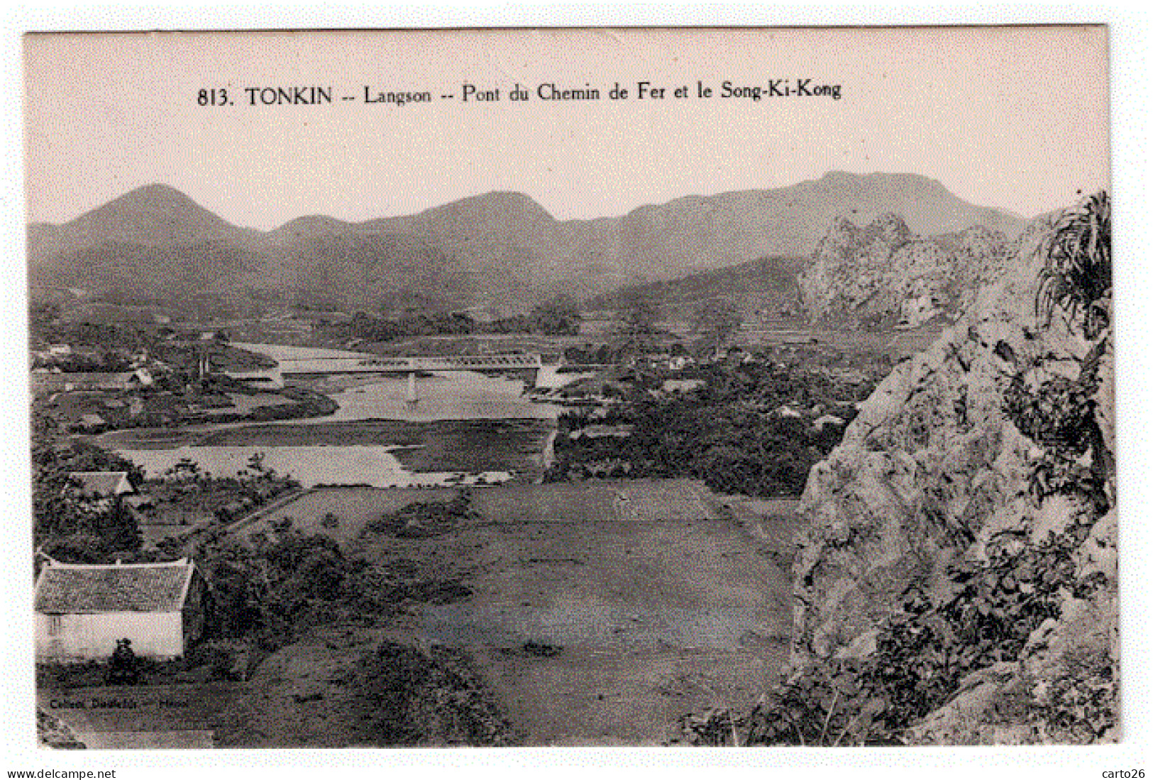 TONKIN * Hanoi - Citadelle - Direction De L'artillerie - Neuve * - Andere & Zonder Classificatie