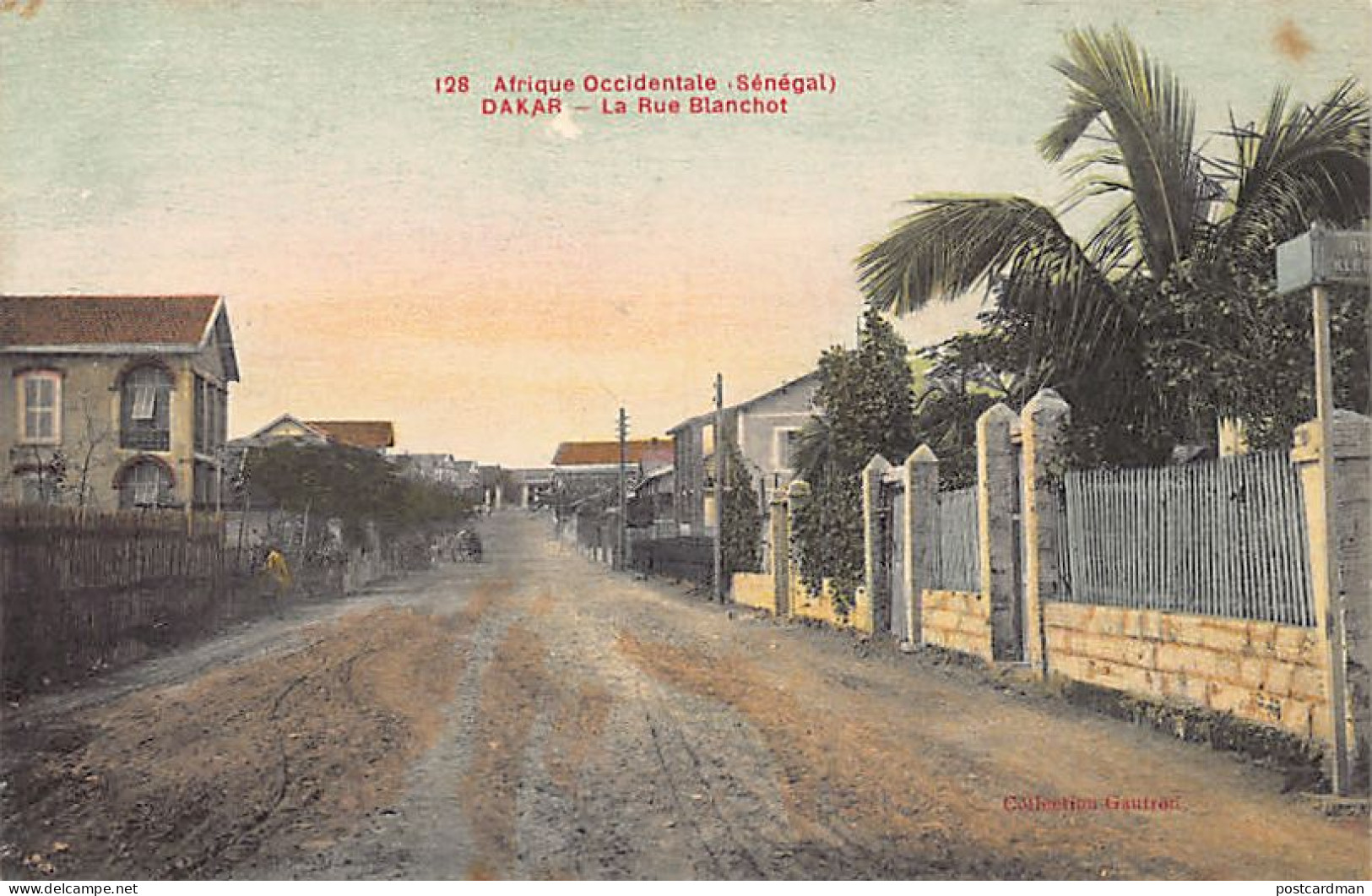 Sénégal - DAKAR - La Rue Blanchot - Ed. Gautron 128 - Sénégal