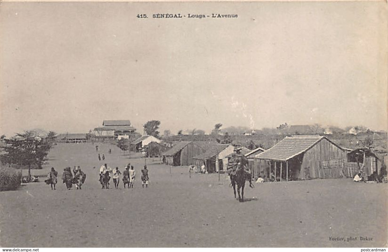 Sénégal - LOUGA - L'avenue - Ed. Fortier 415 - Sénégal