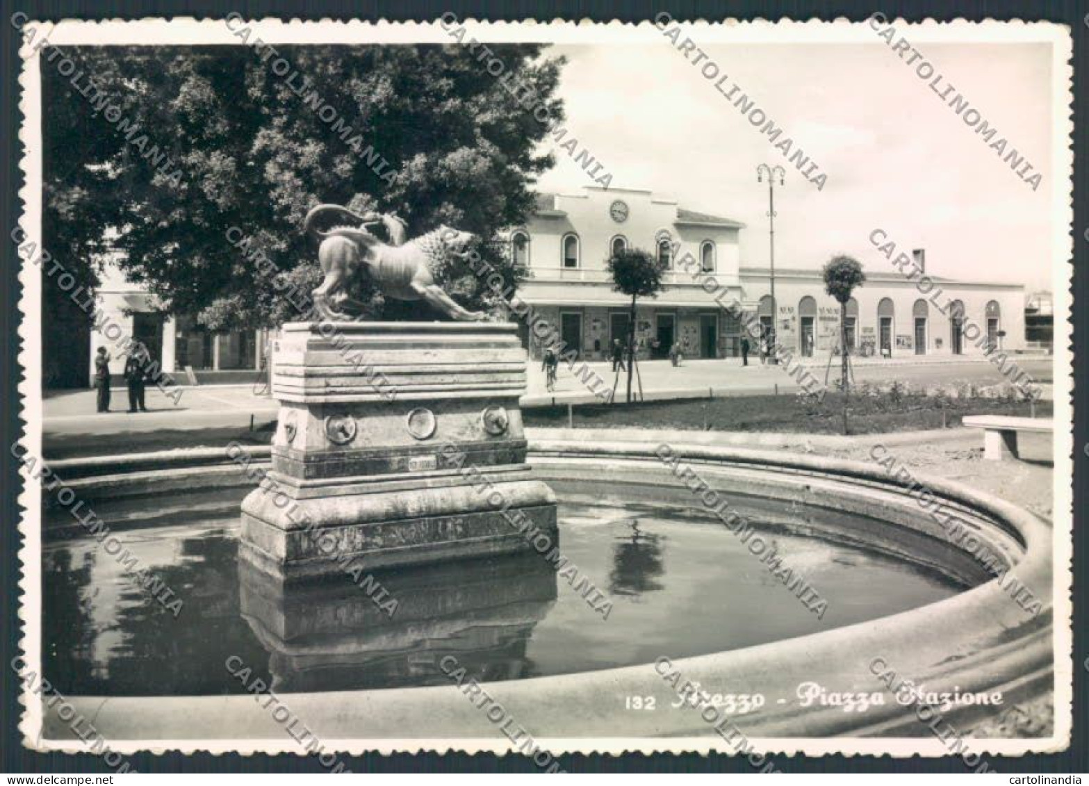 Arezzo Città Stazione Foto FG Cartolina ZF3603 - Arezzo