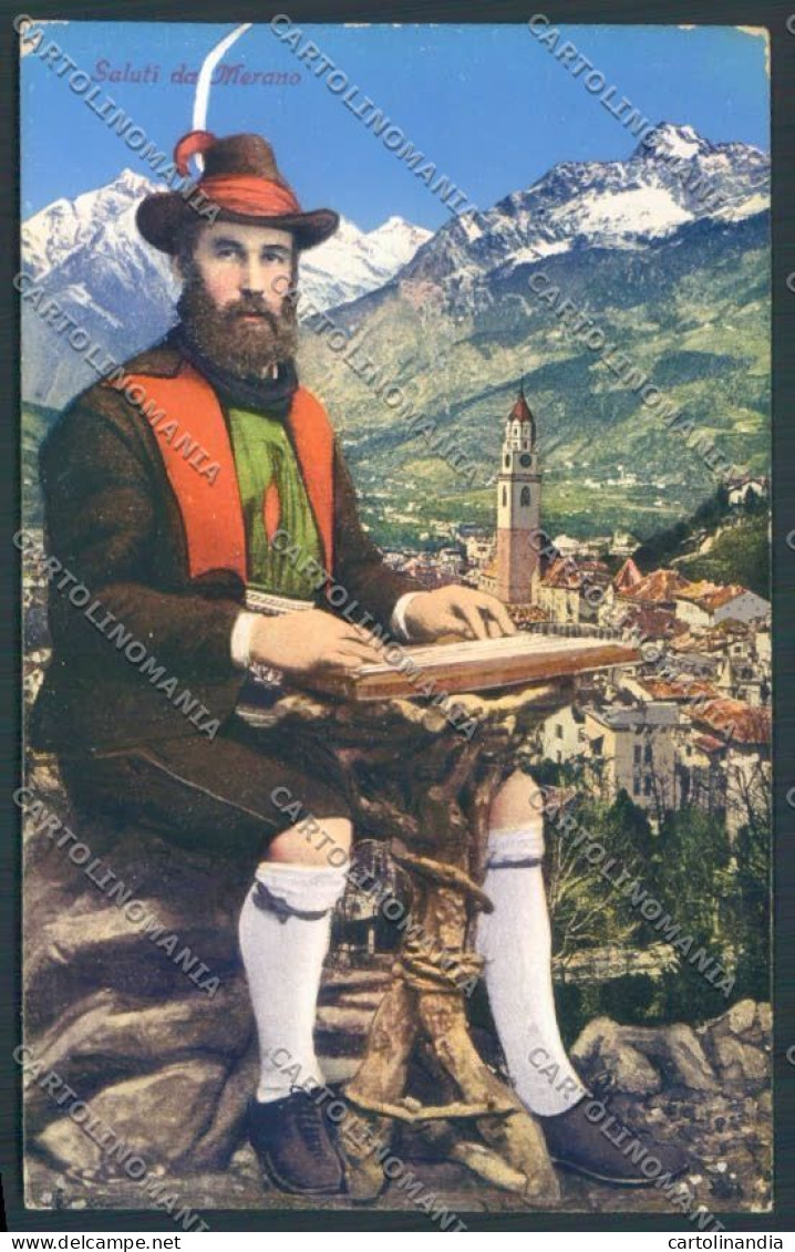 Bolzano Merano Costumi Cartolina ZT9133 - Bolzano