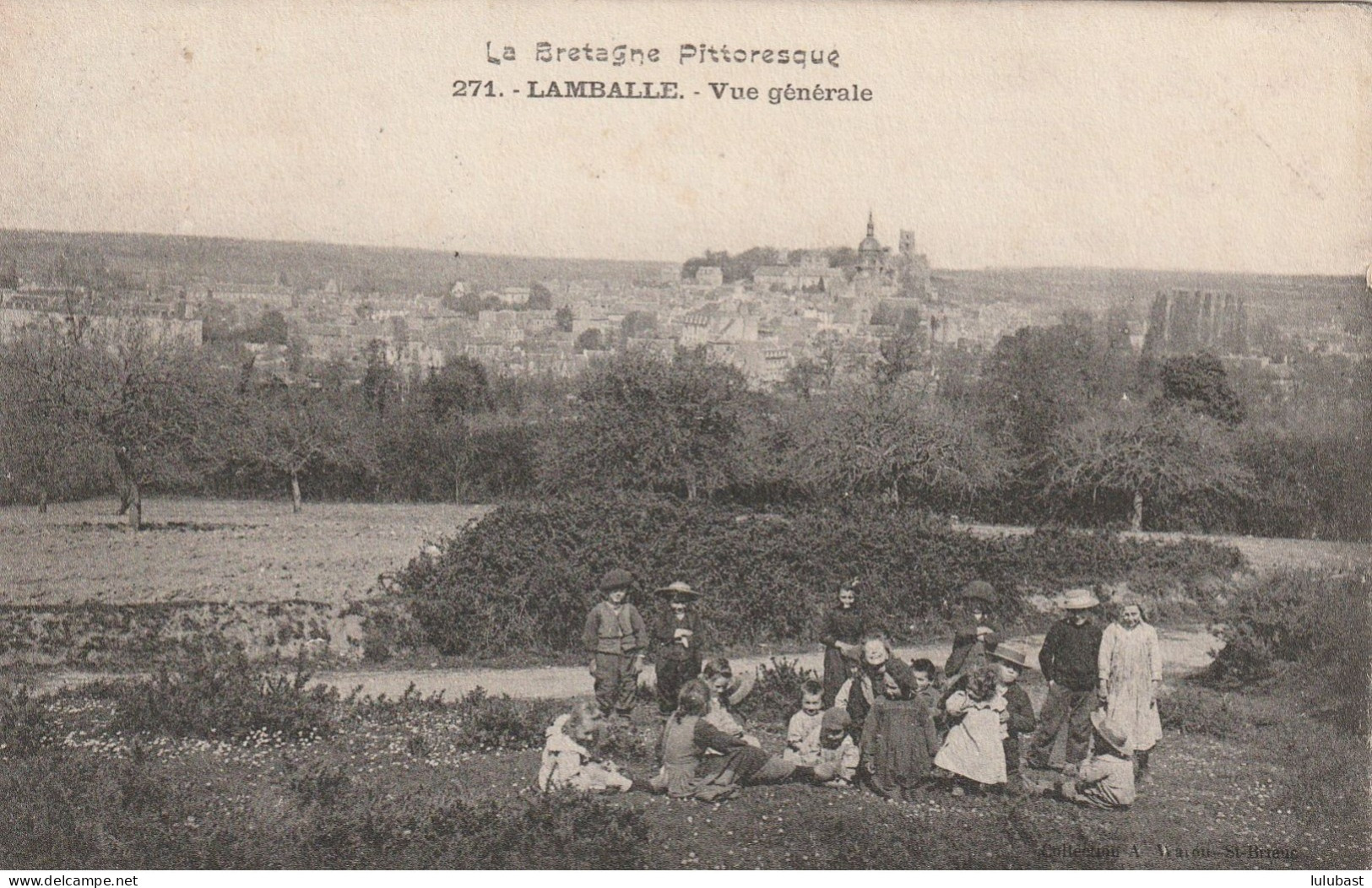 LAMBALLE : Vue Générale. (animation). - Lamballe