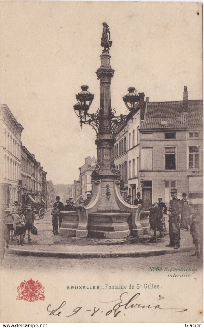 Bruxelles - Fontaine De St Gilles - Bruxelles-ville