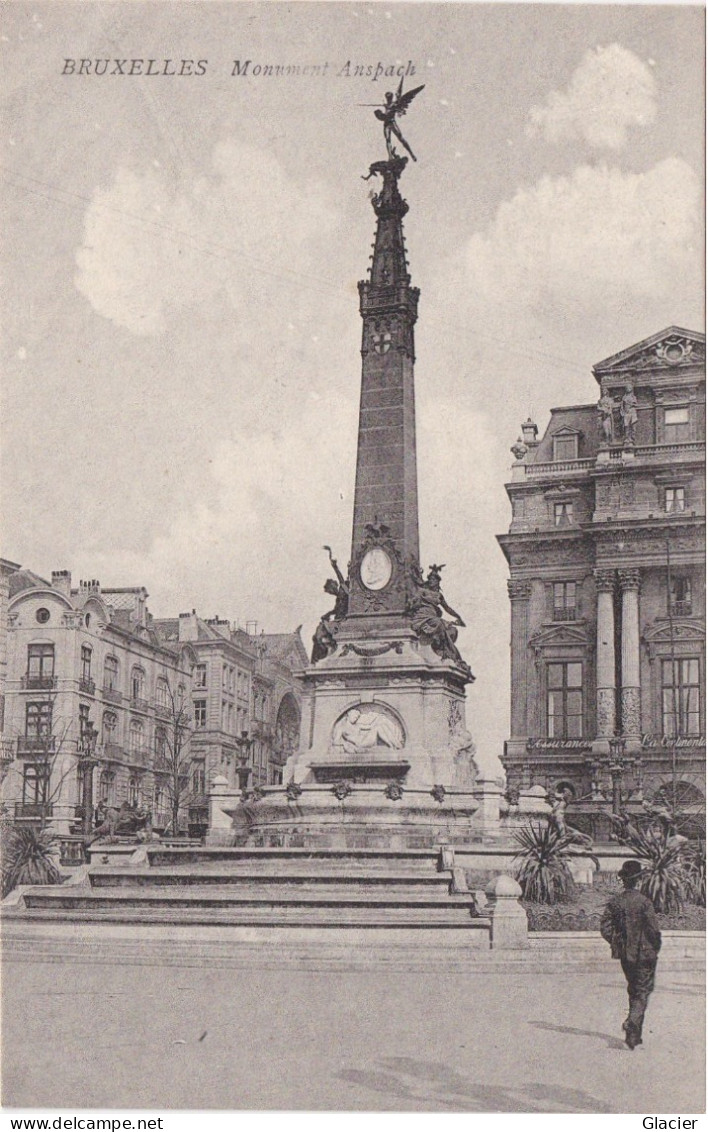 Bruxelles - Monument Anspach - Brüssel (Stadt)