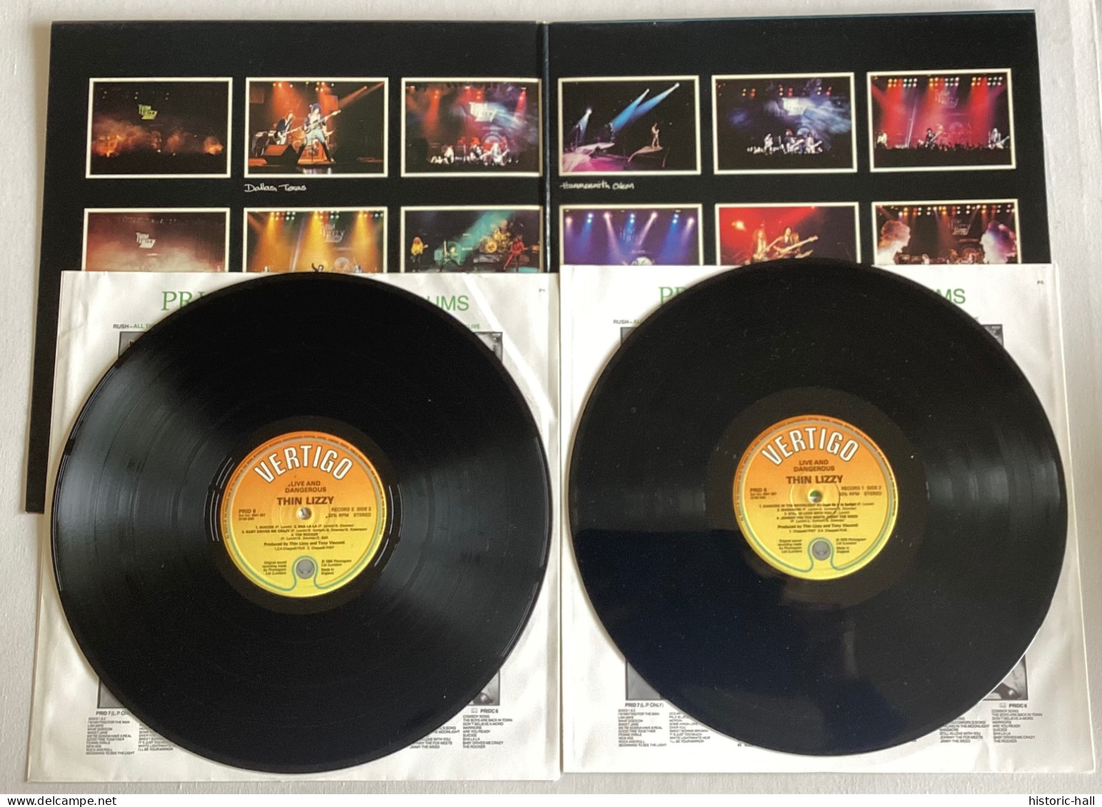 THIN LIZZY - Live And Dangerous - 2 LP - 1978/86 - UK Press - Hard Rock & Metal