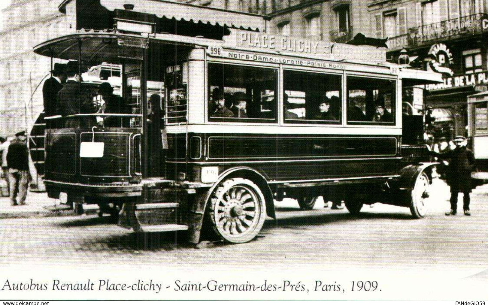 Automobile > Voitures De Tourisme  /     RENAULT  /   REPRO  /  10X 15 // 101 / - Buses & Coaches