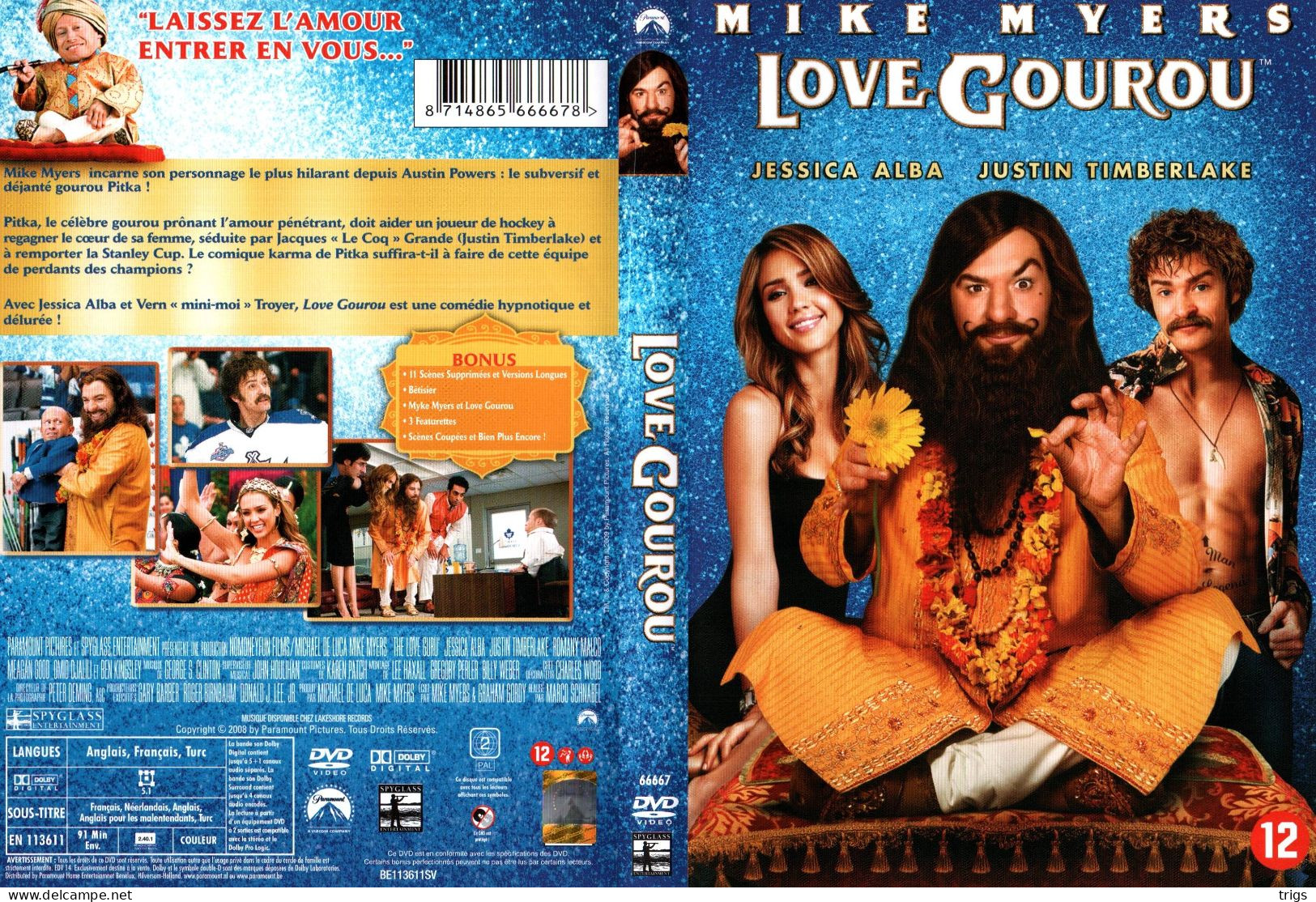 DVD - Love Gourou - Cómedia