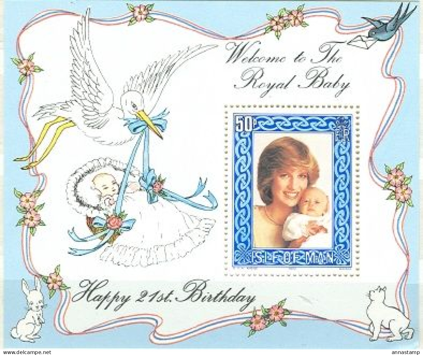 Isle Of Man MNH SS - Case Reali