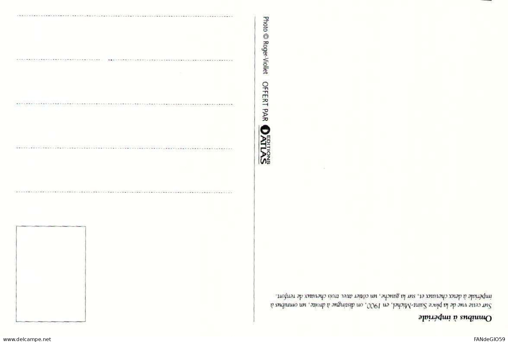 Automobile > Voitures De Tourisme  /        OMNIBUS  ATTELAGE   /   REPRO  /  10X 15 // 101 / - Sonstige & Ohne Zuordnung