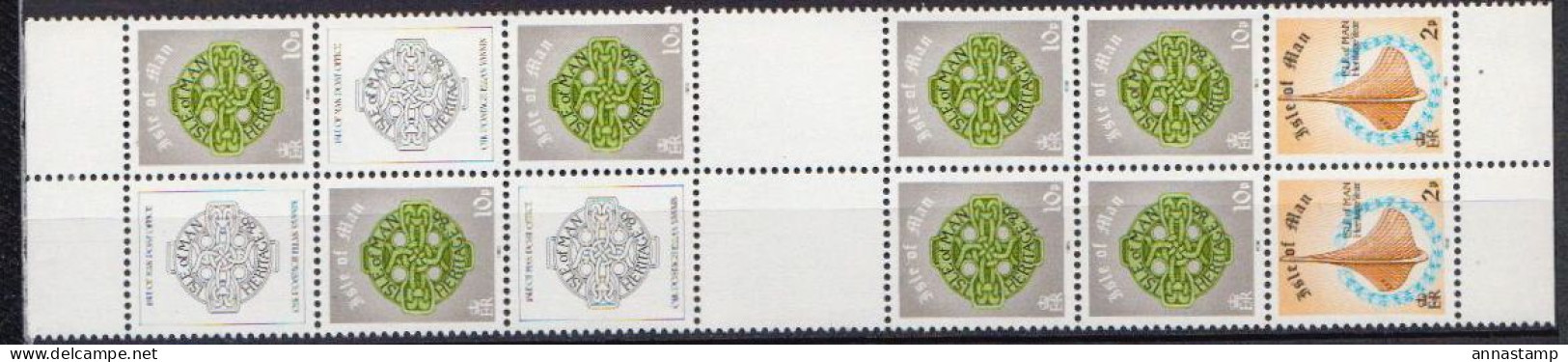 Isle Of Man MNH Booklet Pane - Postzegels