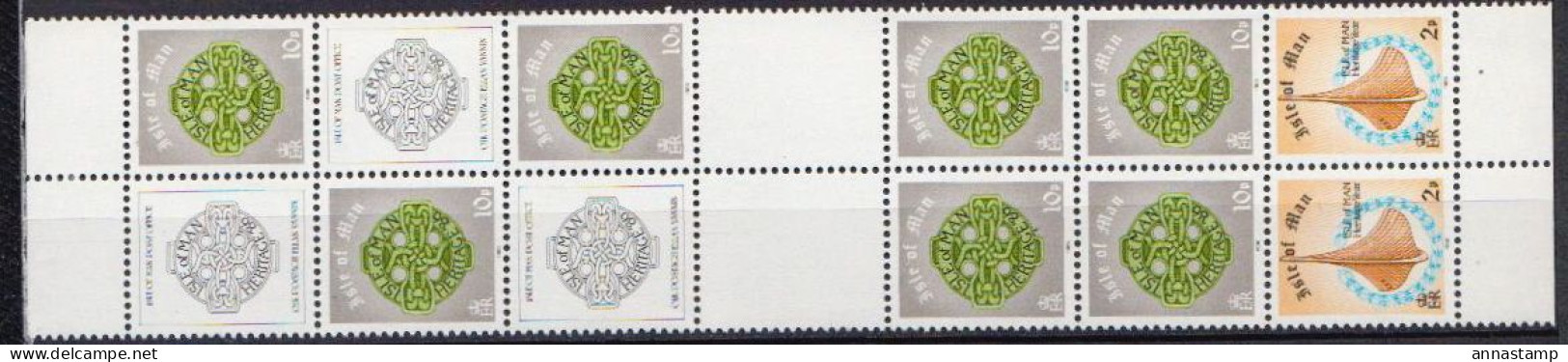 Isle Of Man MNH Booklet Pane - Stamps