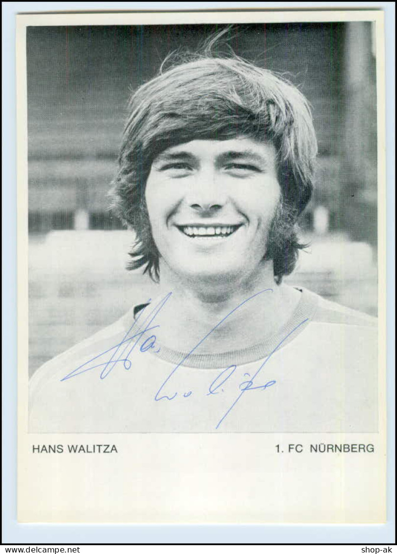 P3G99/ Hans Walitza Autogramm 1. FC Nürnberg - Autres & Non Classés