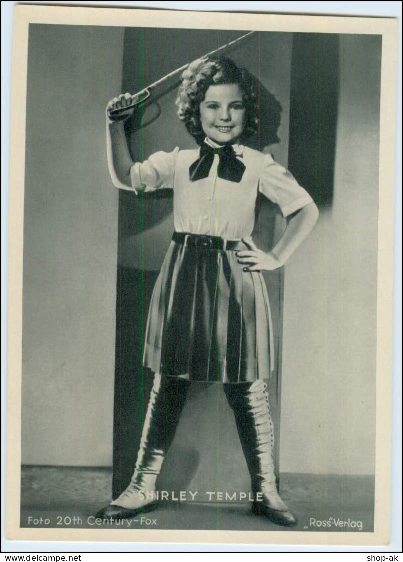 C700/ Shirley Temple Ross Bild 13 X 18 Cm Ca.1935 - Entertainers