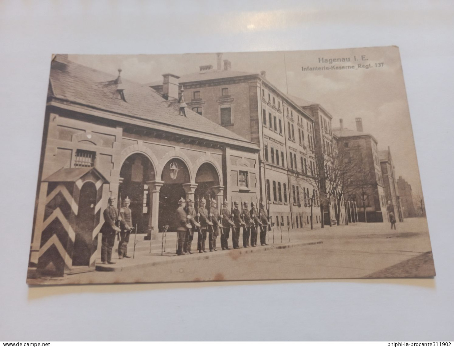 H12/407- Infanterie - Kaserne. Rget. 137 - Haguenau