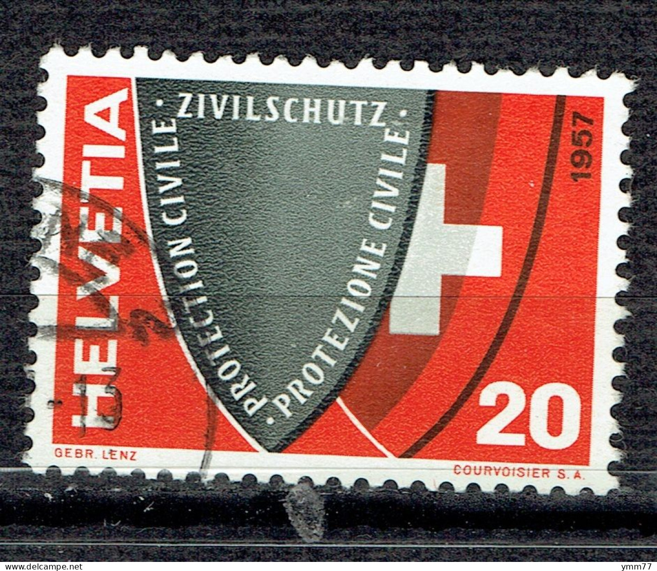 Série De Propagande : Protection Civile - Used Stamps