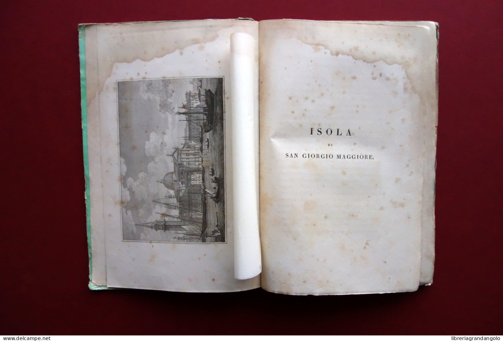 Siti Pittoreschi E Prospettivi Delle Lagune Venete Tip. Gondoliere Venezia 1838 - Zonder Classificatie