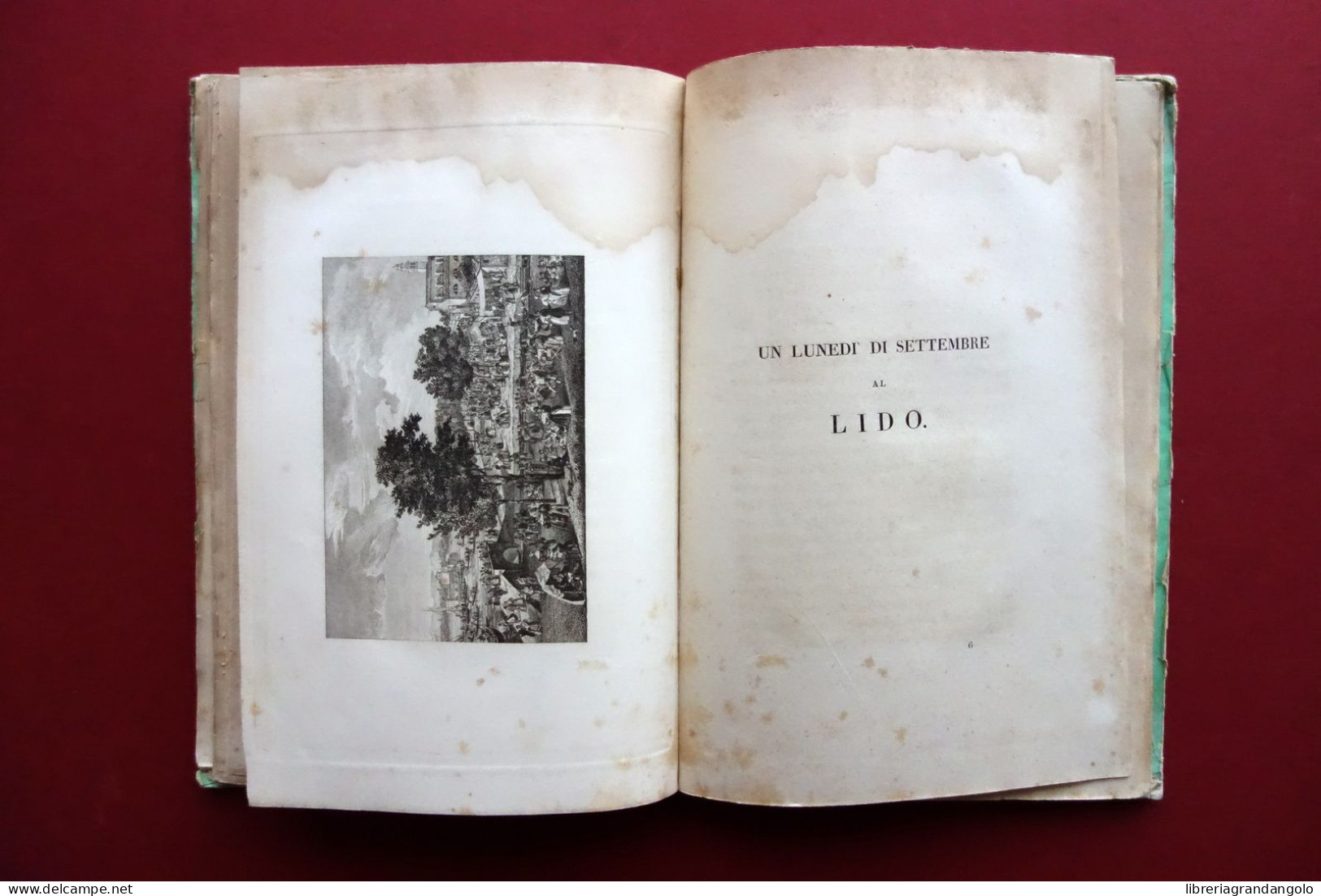 Siti Pittoreschi e Prospettivi delle Lagune Venete Tip. Gondoliere Venezia 1838