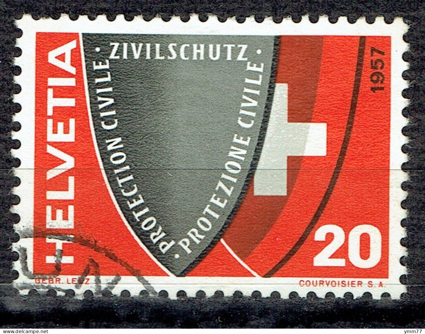 Série De Propagande : Protection Civile - Used Stamps