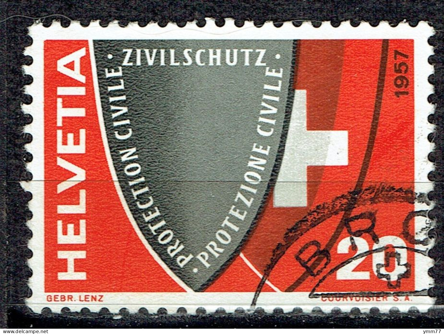 Série De Propagande : Protection Civile - Used Stamps