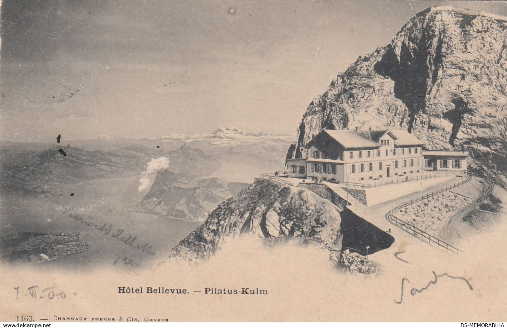 Pilatus Kulm - Hotel Bellevue 1900 - Autres & Non Classés