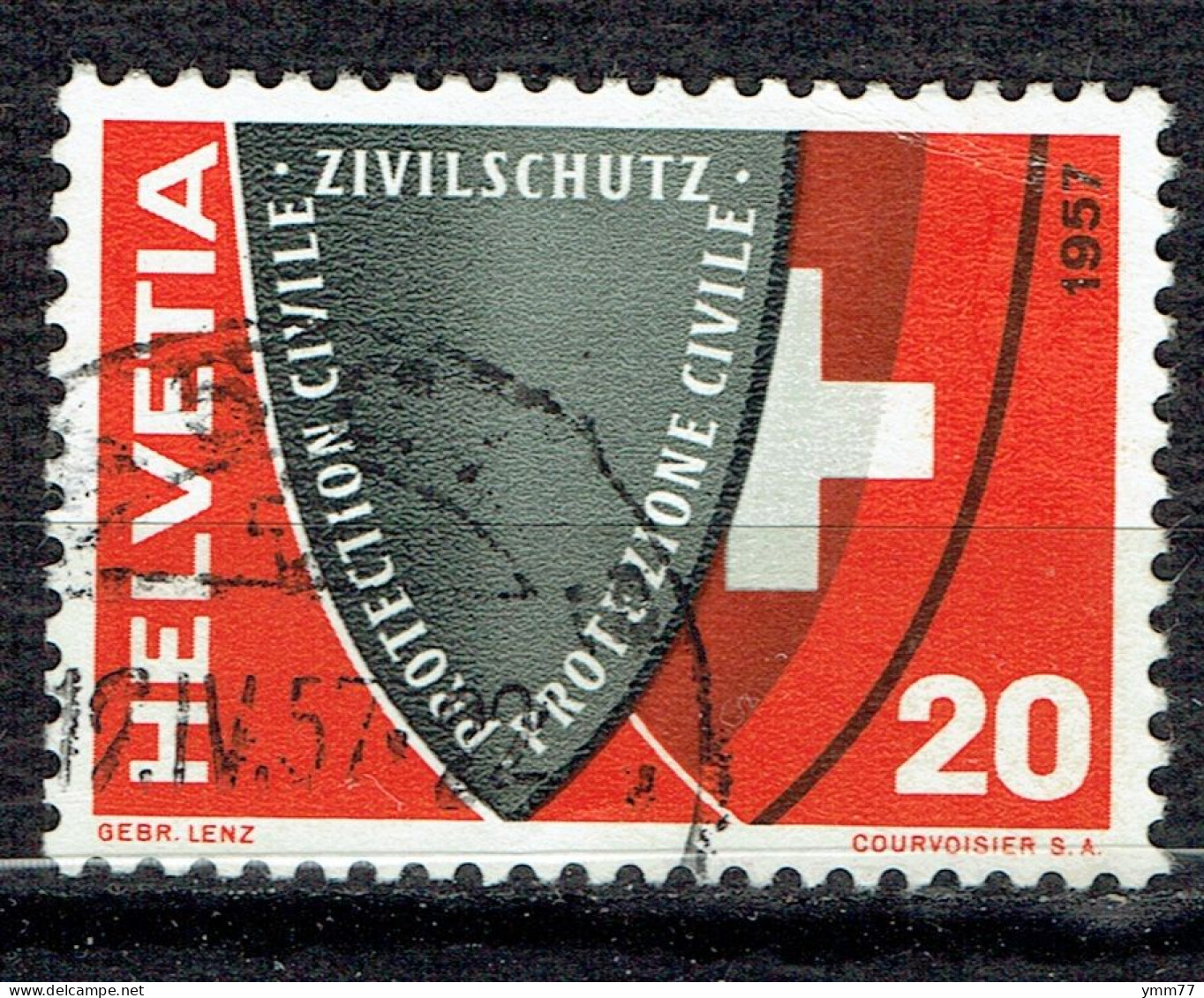 Série De Propagande : Protection Civile - Used Stamps
