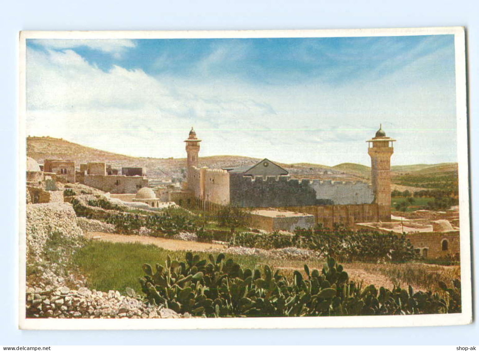 Y9030/ Hebron Mosque Moschee Palästina AK Ca.1935 - Palästina