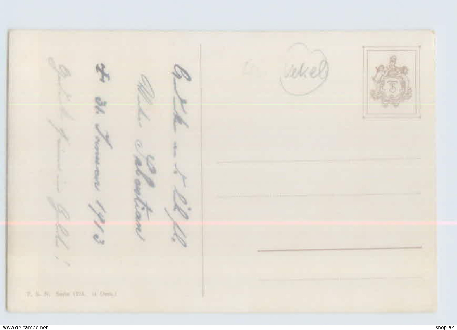 M404/ Postkutsche  Künstler AK Verlag: T.S.N.  1913 - Postal Services
