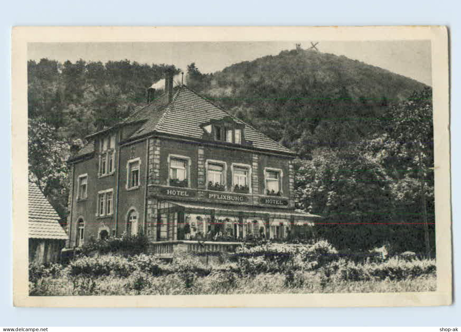 N1910/ St. Gilgen Im Elsass Alsace Frankreich France Hotel Pflixburg AK 1943 - Elsass