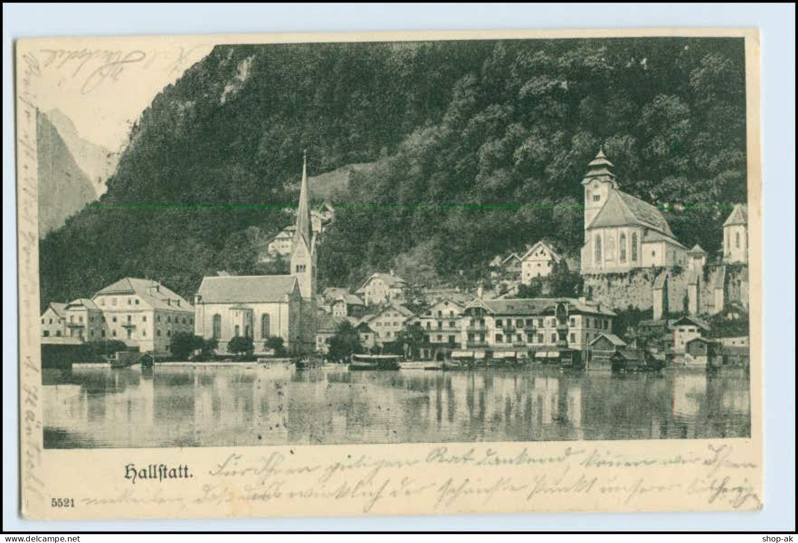 W1C04/ Oberösterreich Hallstatt 1905 AK - Autres & Non Classés