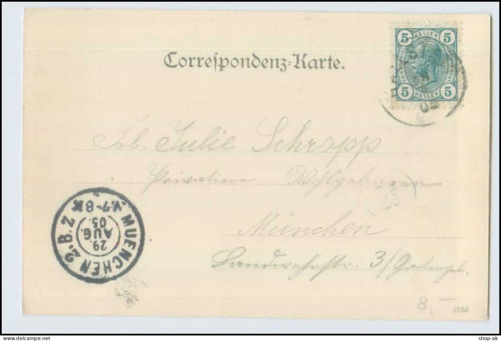 W1C04/ Oberösterreich Hallstatt 1905 AK - Autres & Non Classés