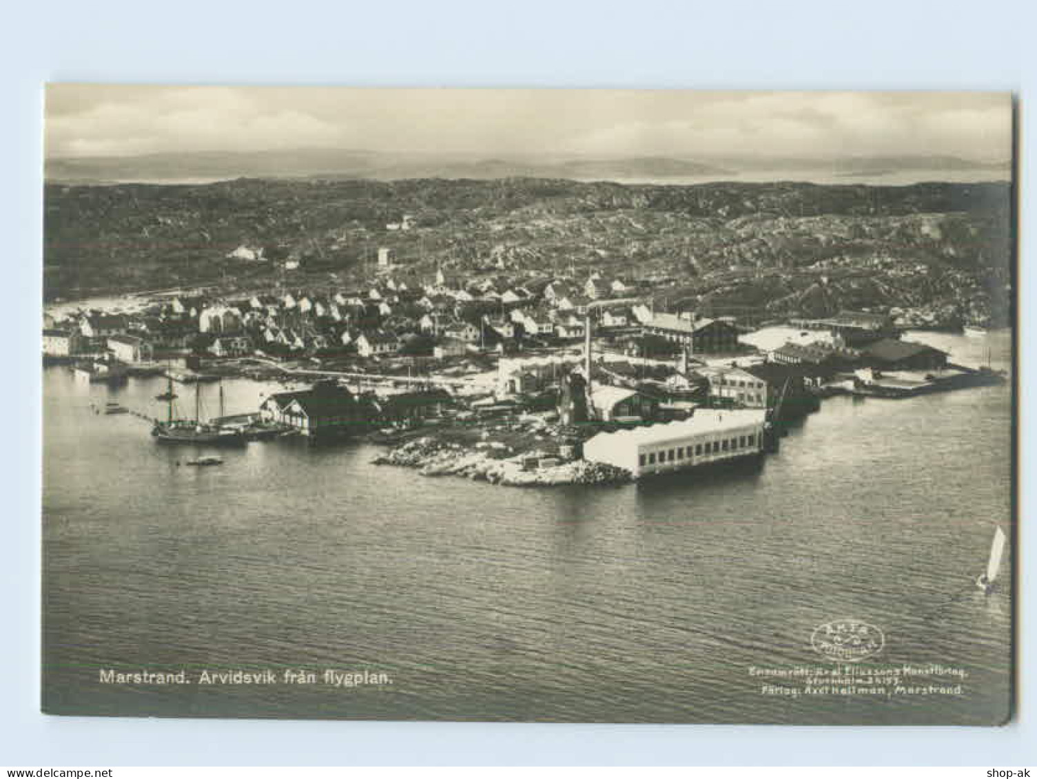 F937/ Marstrand  Foto Ak Ca.1935 Schweden - Zweden