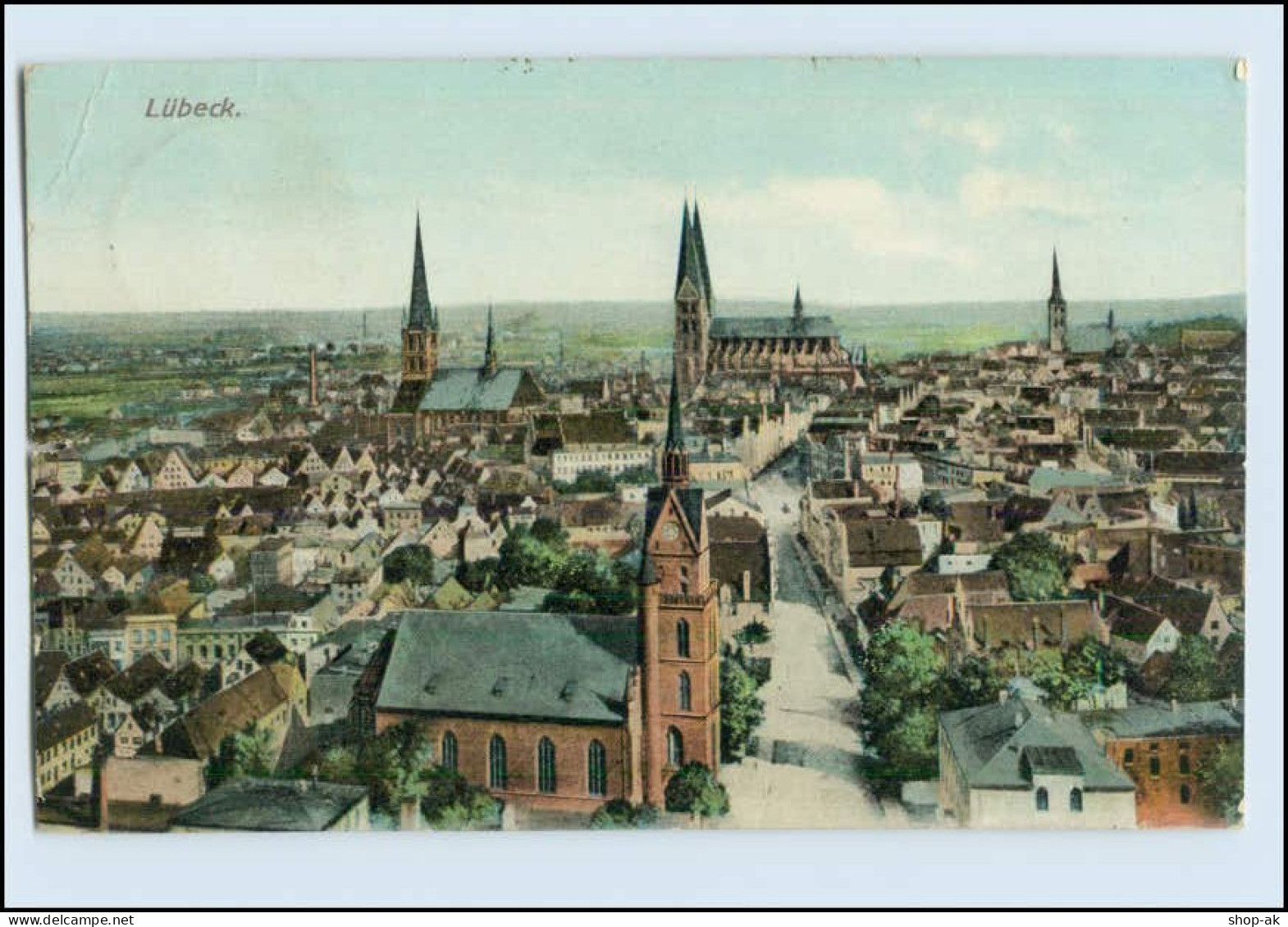 P3G20/ Lübeck Schöne AK 1915 - Lübeck-Travemuende