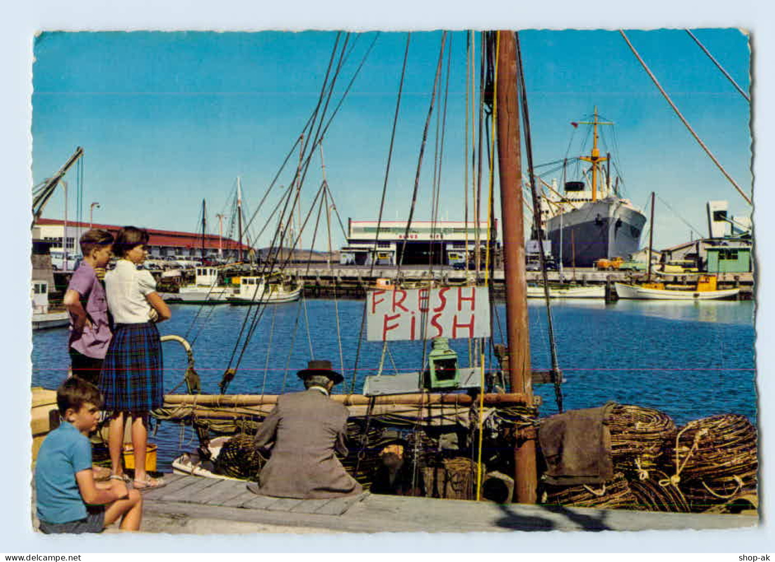 X1D95/ Tasmania  Port Of Hobart AK Ca.1965 - Altri & Non Classificati