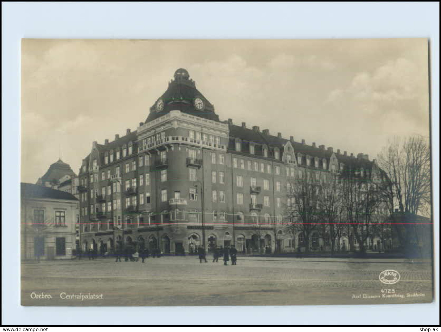 A9477/ Örebro  Centralpalatset  Schweden Foto AK Ca.1930 - Zweden