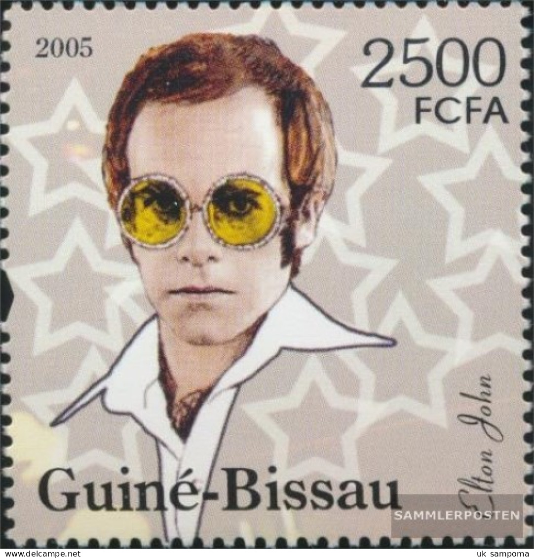 Guinea-Bissau 3147 (complete. Issue) Unmounted Mint / Never Hinged 2005 Famous Musicians - Guinée-Bissau