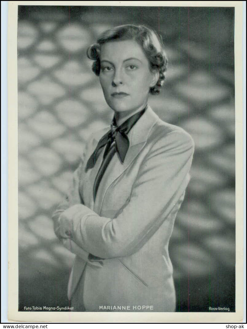 C790/ Marianne Hoppe Ross Bild 13 X 18 Cm  Ca.1935 - Artisti