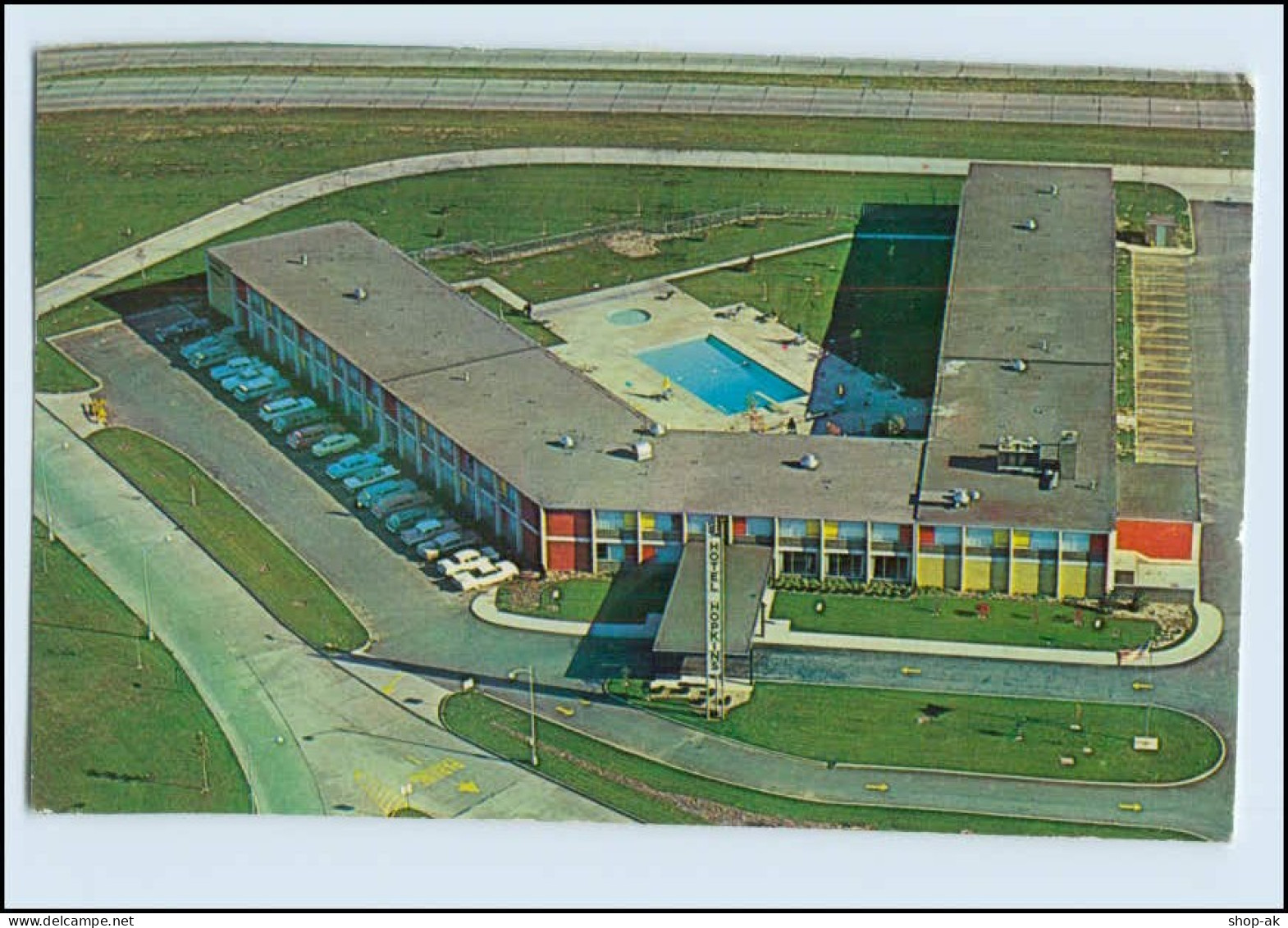 W7W84/ Cleveland Hopkins Airport Hotel  Flughafen  AK USA 1961 - Altri & Non Classificati