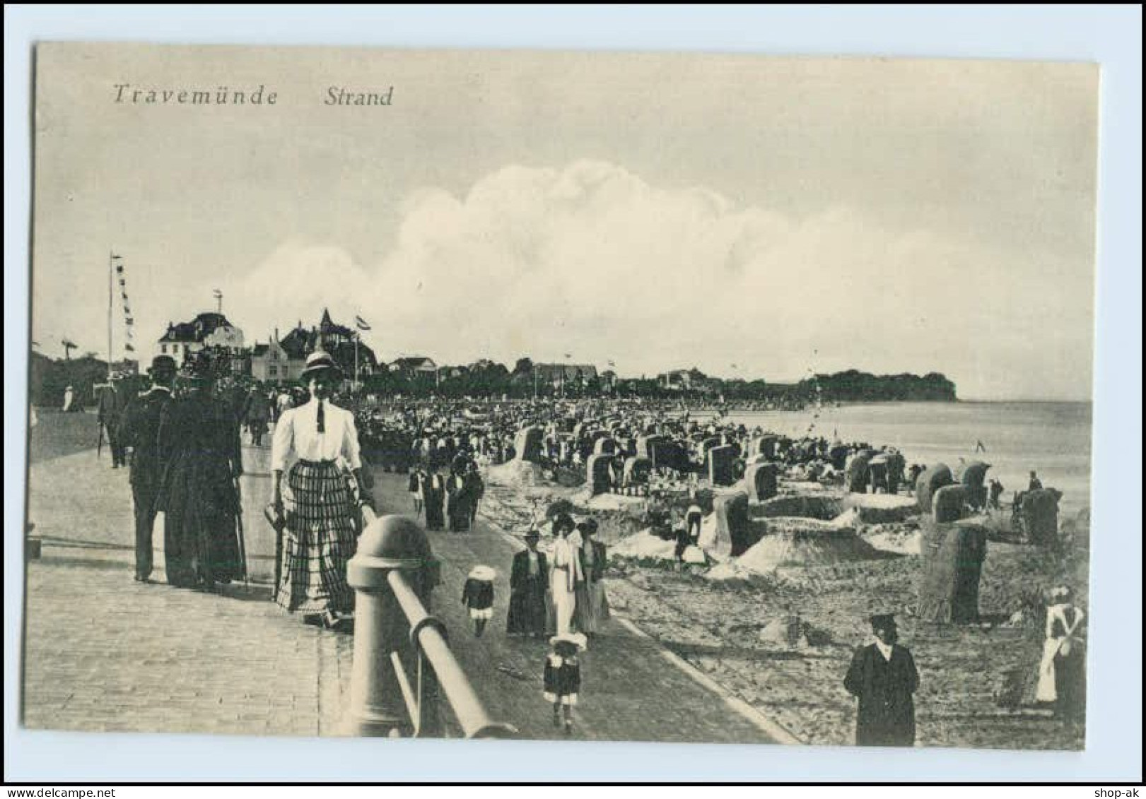 W5D15/ Travemünde  Schöne AK Ca.1910 - Luebeck-Travemuende