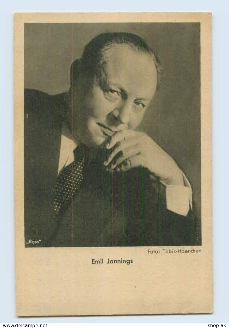 W9H66/ Emil Jannings Ross Ak Ca.1935 - Entertainers