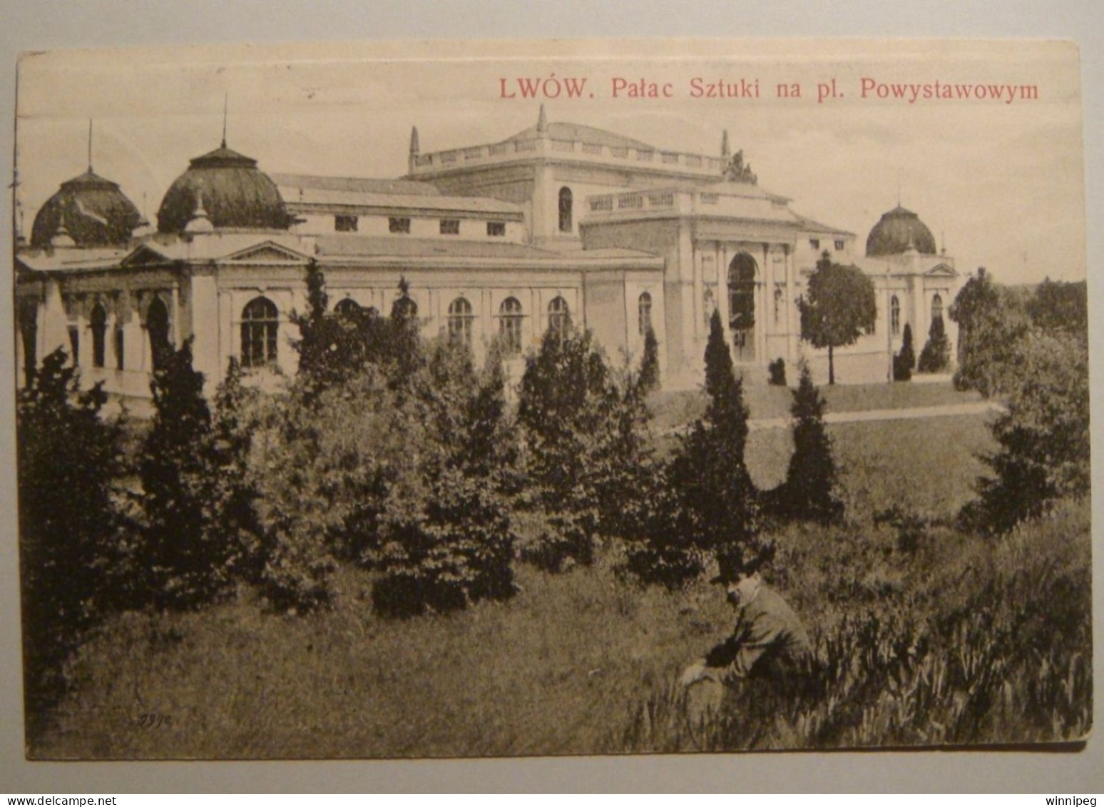 Lwow.Palac Sztuki Na Pl.Powystawowym. By N.A.K.,1911Poland.Ukraine - Ukraine