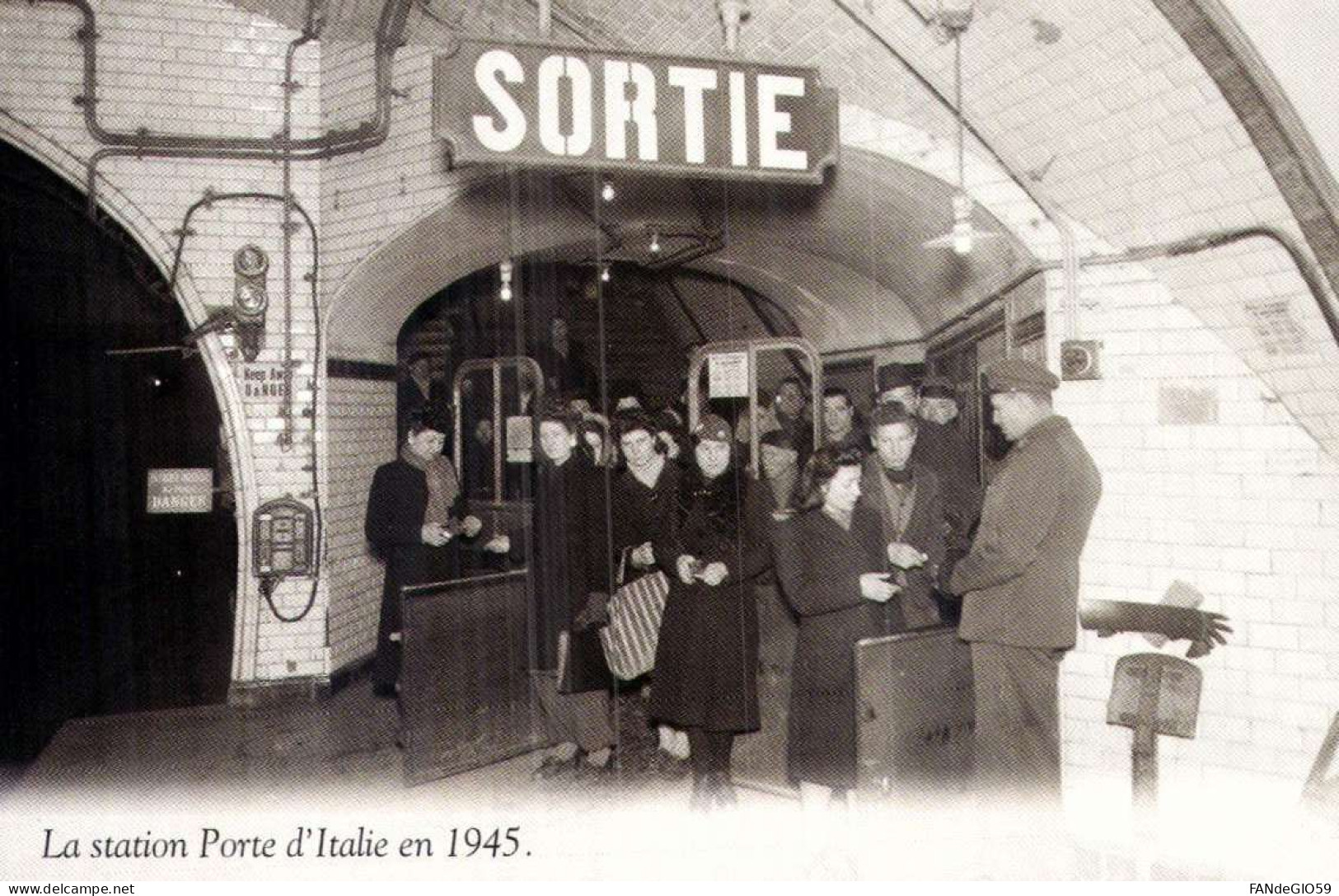 Chemins De Fer  /  PORTE D'ITALIE /   REPRO  /  10X 15 // 101 / - Autres & Non Classés