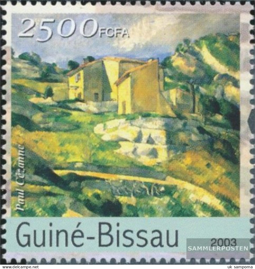 Guinea-Bissau 2327 (complete. Issue) Unmounted Mint / Never Hinged 2003 Impressionists (czanne) - Guinée-Bissau