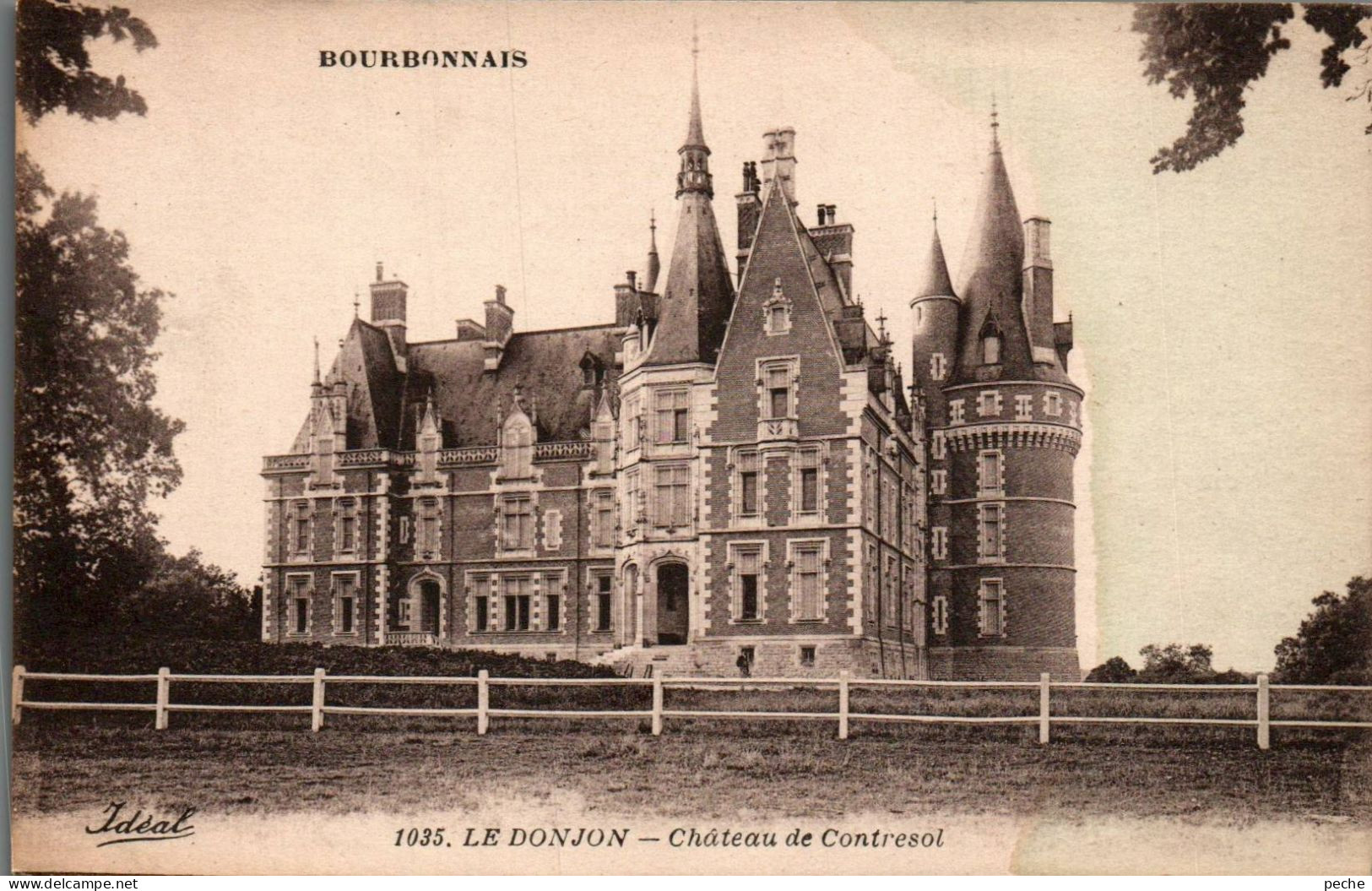 N°308 W -cpa Le Donjon -château De Contresol- - Châteaux