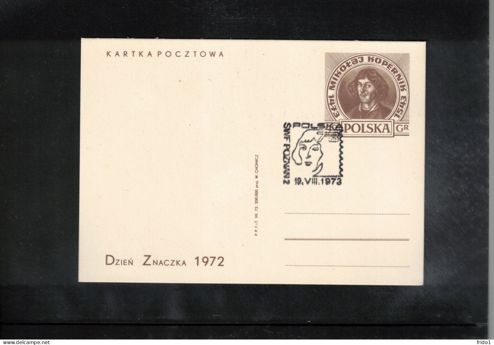 Poland / Polska 1973 Astronomy- 500th Anniversary Of The Birth Of Nicolaus Kopernicus-World Philatelic Exhibition Poznan - Sterrenkunde