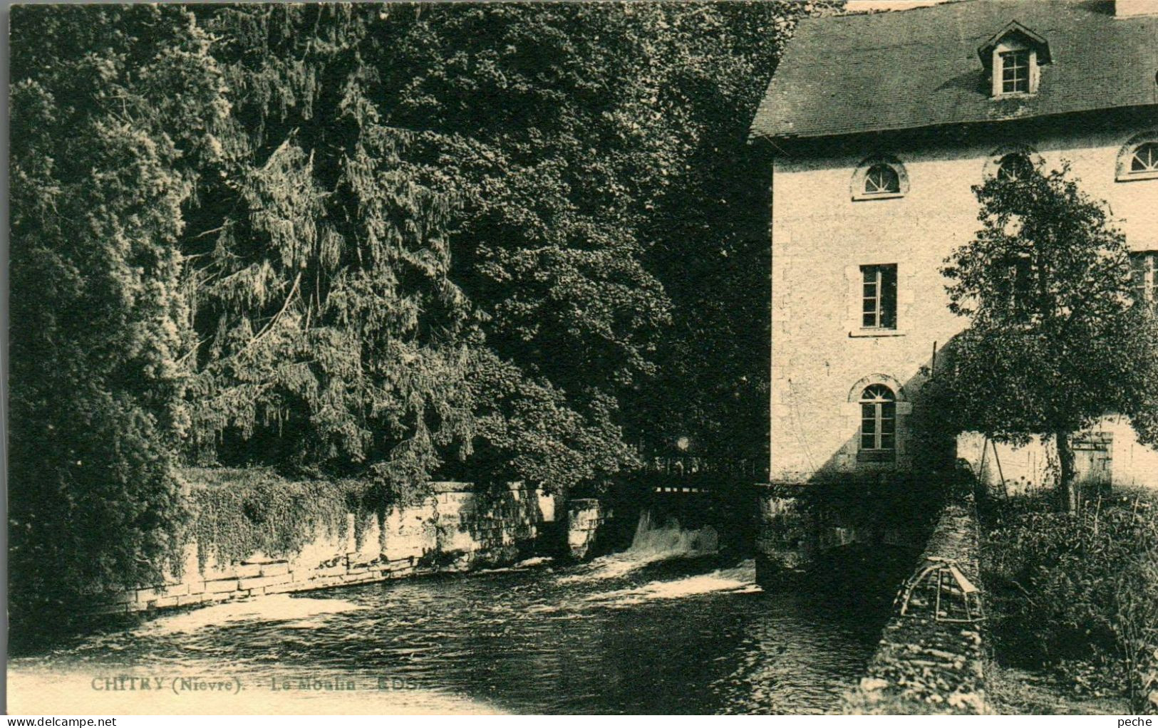 N°309 W -cpa Chitry -le Moulin- - Windmühlen