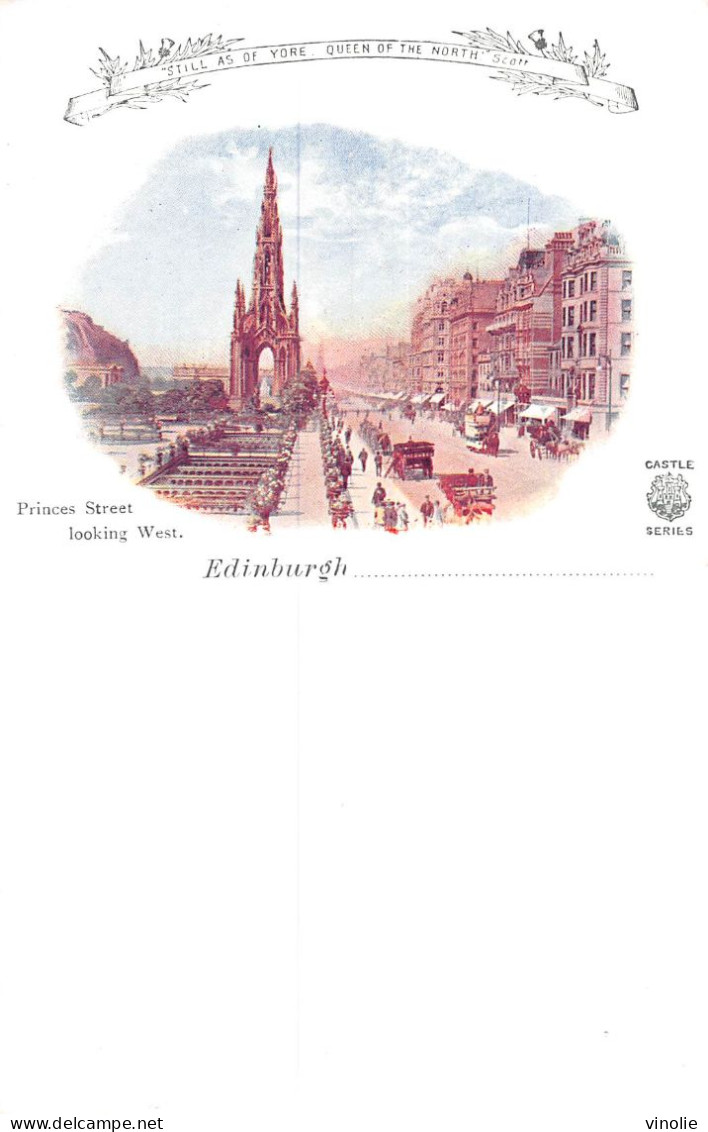 24-4787 : EDINBURGH. PRINCES STREET - Autres & Non Classés