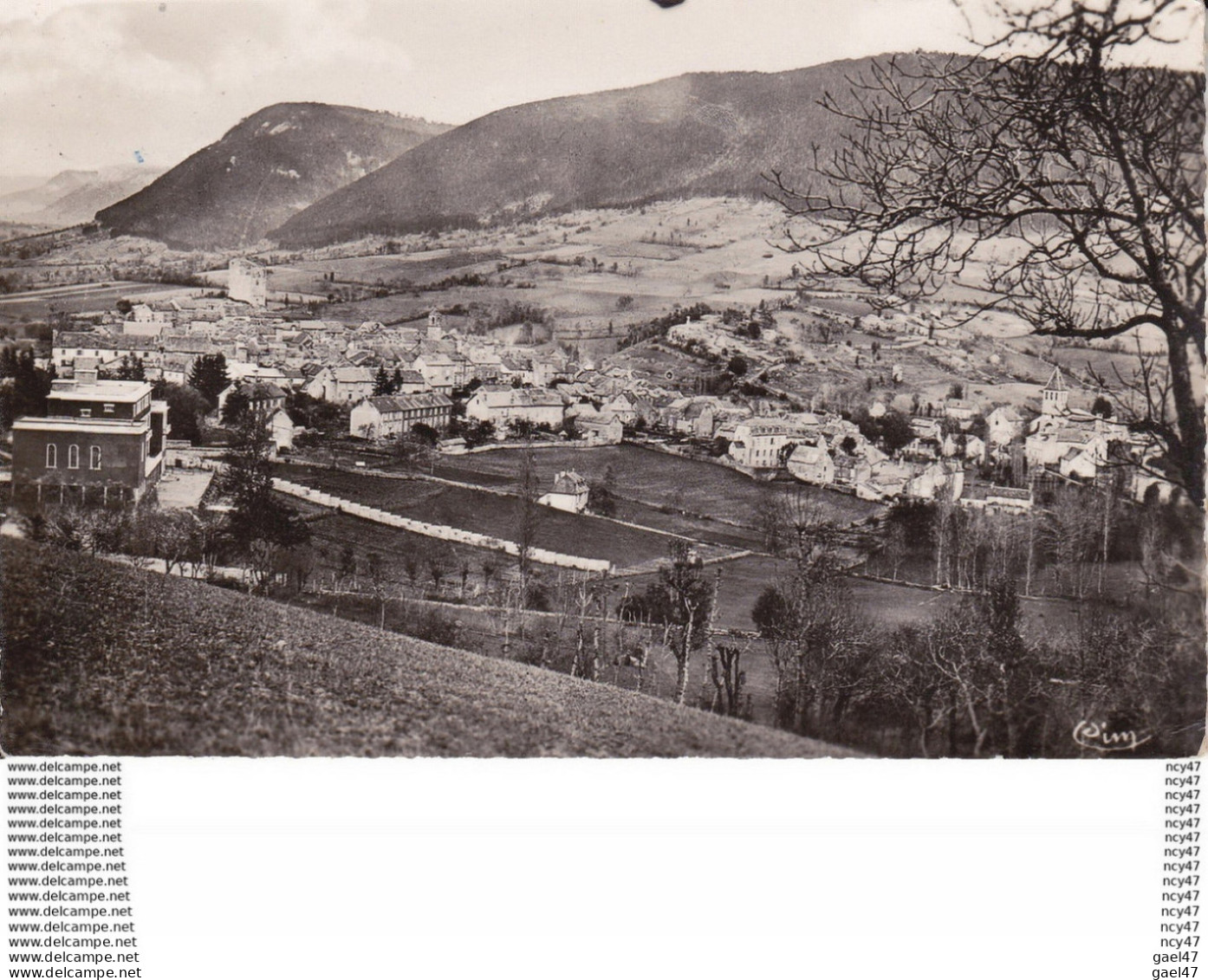 CPSM/pf  (48)  CHANAC.  Vue Générale Et Panoramique. ..D478 - Chanac